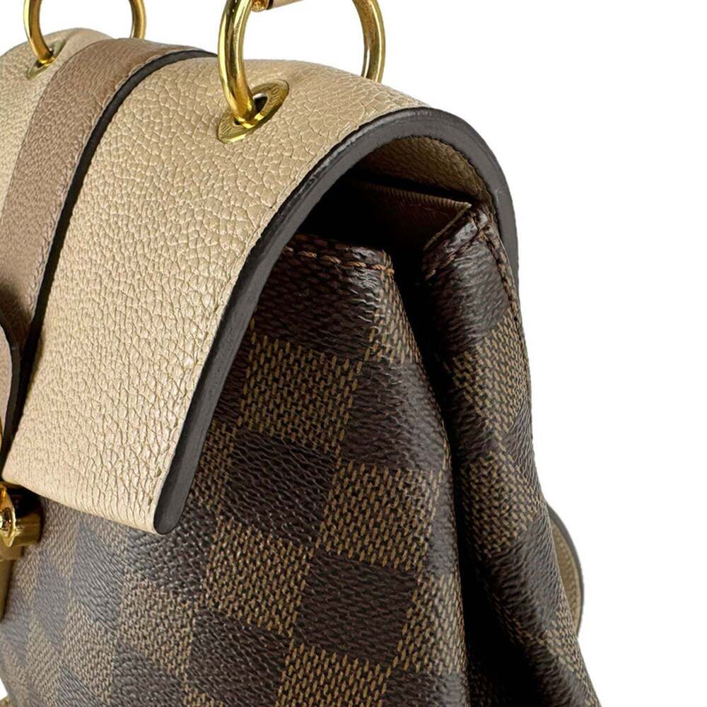 LOUIS VUITTON Brown Damier Leather Backpack - Picture 7 of 13